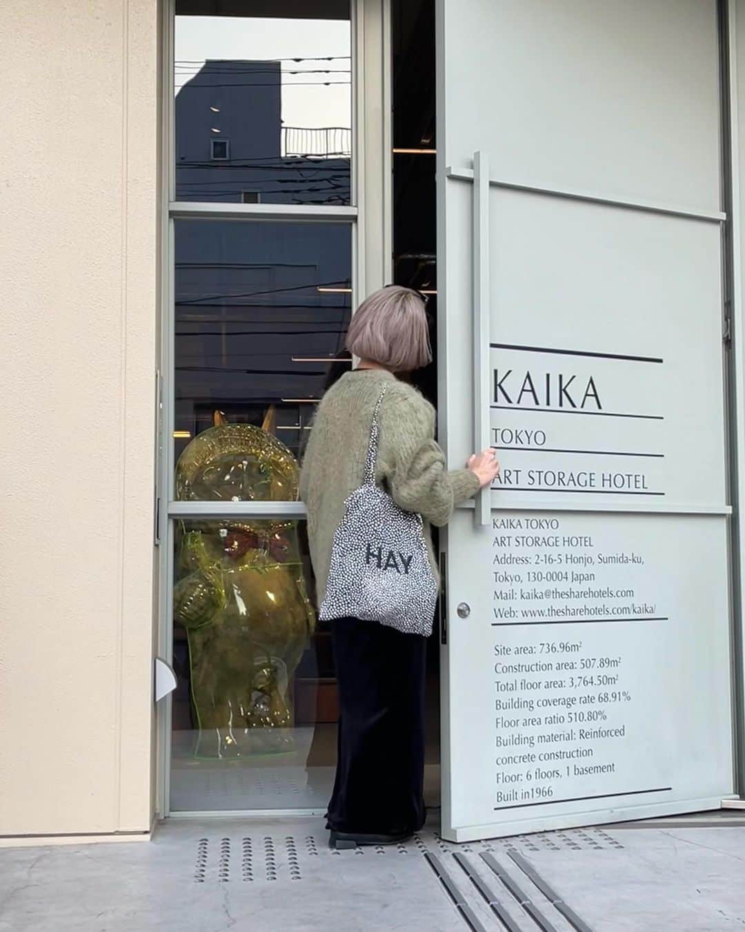 中谷愛のインスタグラム：「KAIKA tokyo🐋✴︎✴︎」