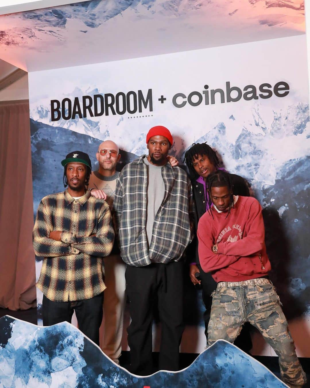 ケビン・デュラントのインスタグラム：「@boardroom  @cactusjack  @coinbase  ASW23」