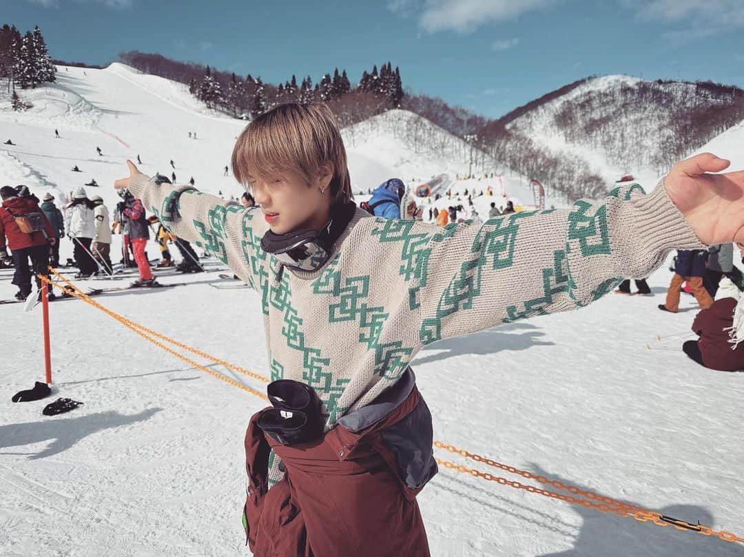 だいきのインスタグラム：「🏂🏂🏂」