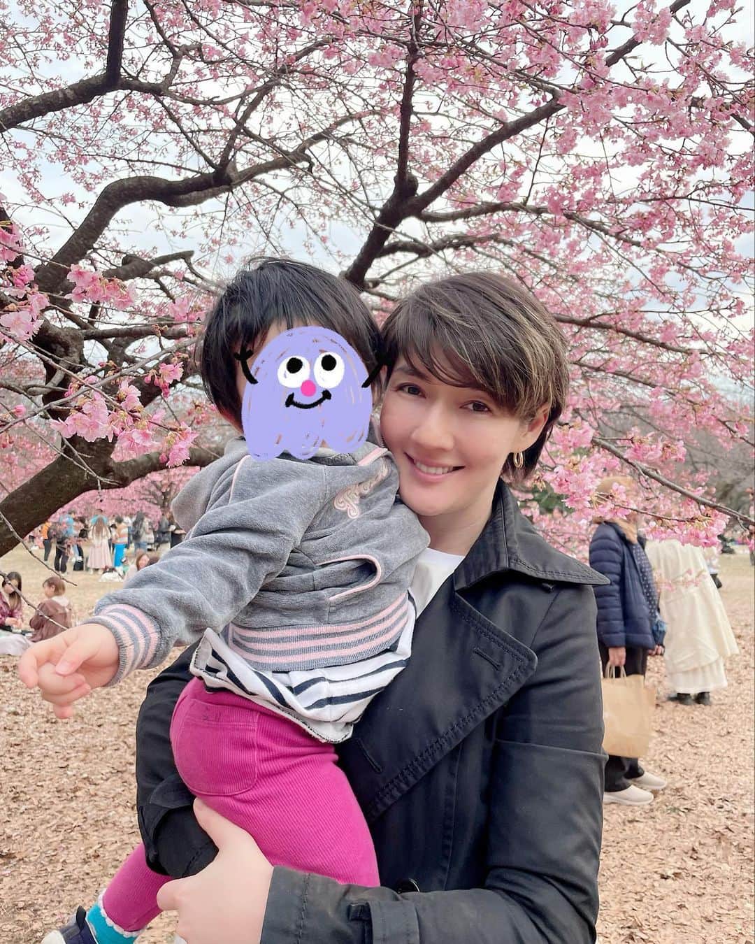 スプツニ子!のインスタグラム：「Spring is here 🌸」