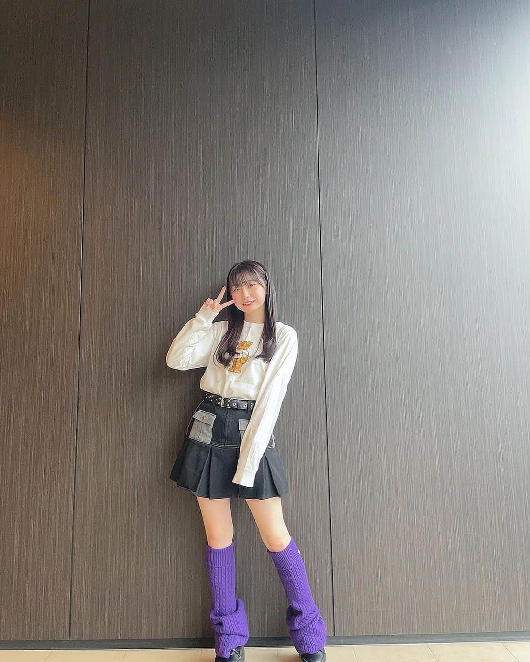 山田杏華のインスタグラム：「⁡ ⁡ お話し会ありがとうございました！ ⁡ この前一目惚れして買ったスカート着た🫶」