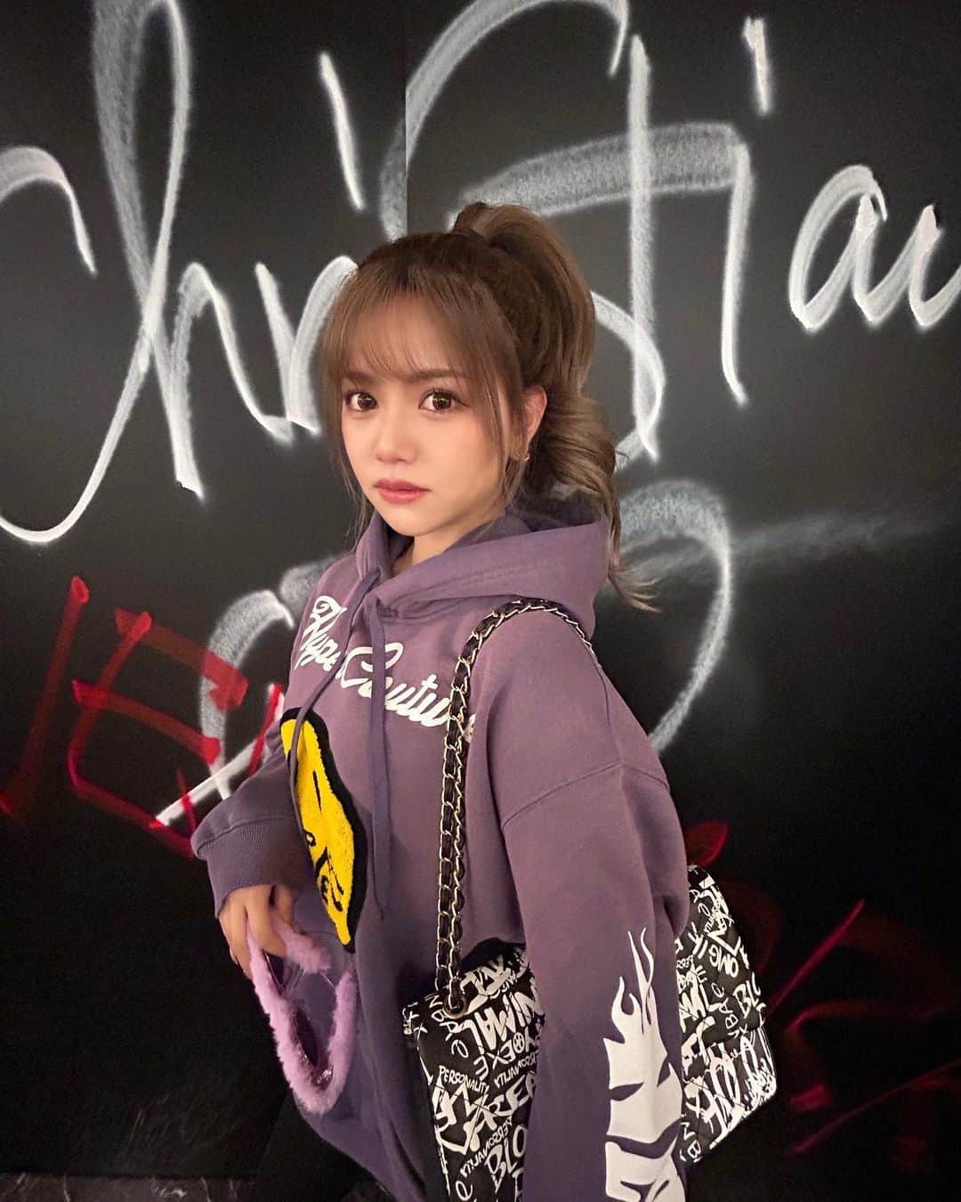 西川樹里さんのインスタグラム写真 - (西川樹里Instagram)「hyper✨💜  #ootd #instalike #hypercouture」2月19日 18時50分 - jurichaan1116