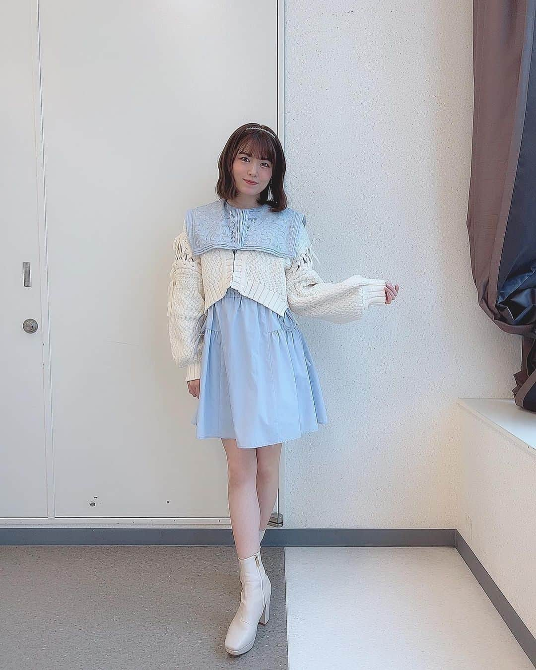 安藤千伽奈さんのインスタグラム写真 - (安藤千伽奈Instagram)「･ ･ ･  お気に入りの服と共に🤍  おしゃべり会ありがとうございました！ みんなに出会えて、私は幸せだよ   #ootd  #lilybrown  #randa」2月19日 22時03分 - ando_chikana_ngt48