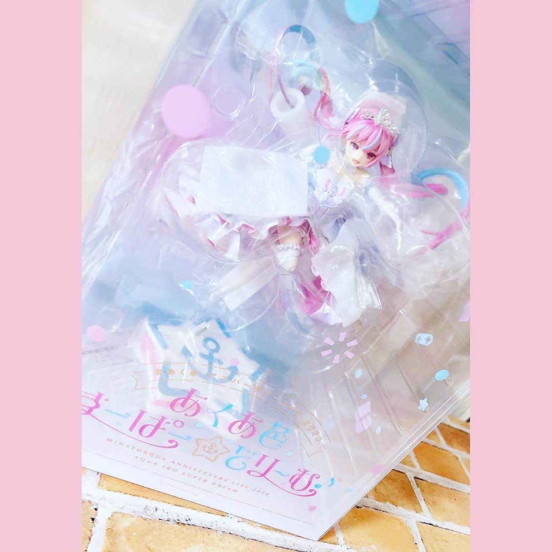 進藤あまねさんのインスタグラム写真 - (進藤あまねInstagram)「⚓️𓂃🎀𓈒𓏸🌟  #湊あくあ #ホロライブ #フィギュア #ねすぐらむ #ヲタねす」2月19日 21時59分 - amane_shindo_official