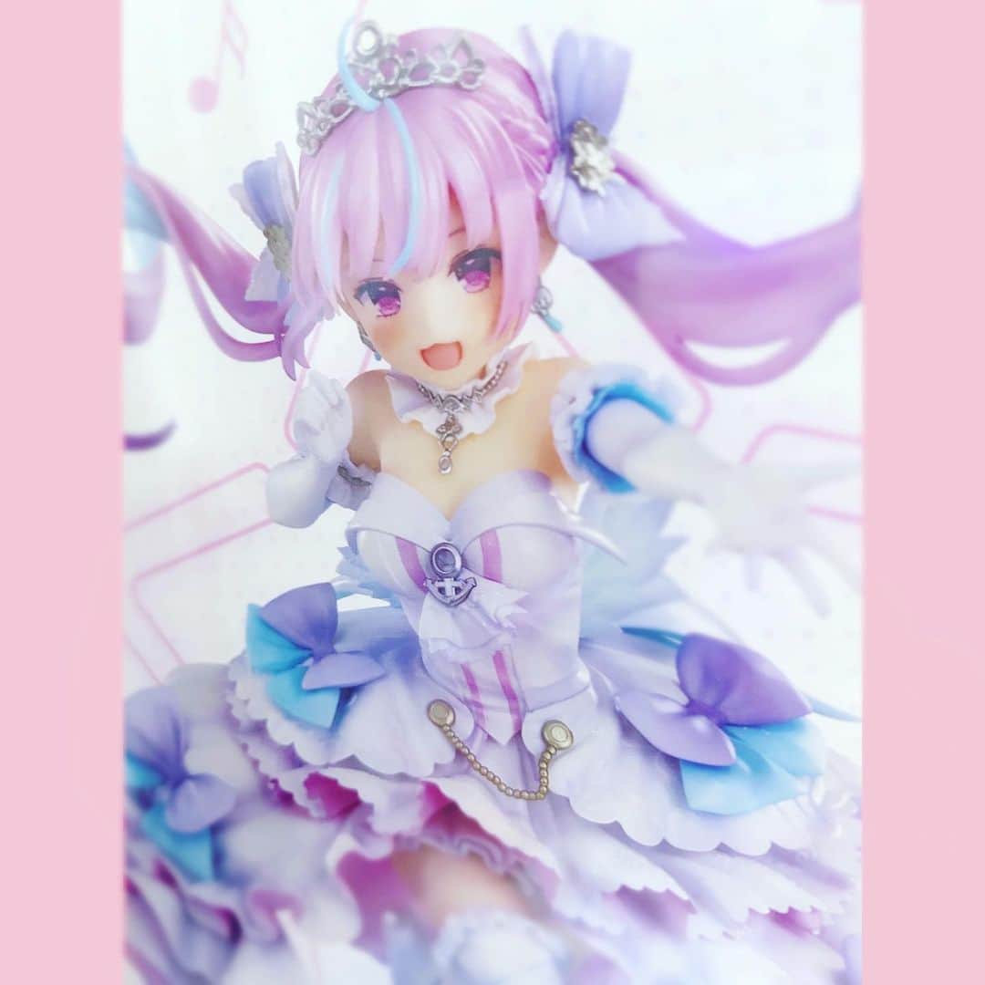 進藤あまねさんのインスタグラム写真 - (進藤あまねInstagram)「⚓️𓂃🎀𓈒𓏸🌟  #湊あくあ #ホロライブ #フィギュア #ねすぐらむ #ヲタねす」2月19日 21時59分 - amane_shindo_official