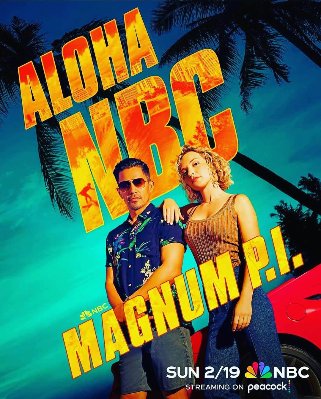 マイケル・レイディのインスタグラム：「Tonight’s the night. New season. New home. Check out our @magnumpi Hawaiian shenanigans @nbc 9/8c . . . #hawaii #hawaiilife #aloha #magnumpi #sun #surf #waves #acting #tv #nbc #actorslife #friends #love」