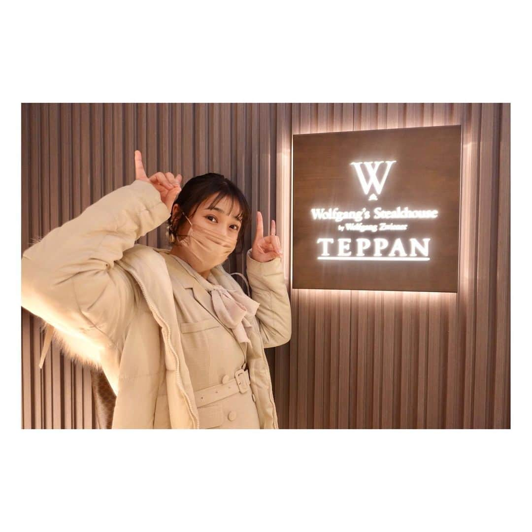 小見川千明さんのインスタグラム写真 - (小見川千明Instagram)「Wolfgang's Steakhouse Teppanで事務所の新年会でした◡̈⃝✩‧₊ ⁡ 分散でのランチ会でしたので全員にお会いすることは出来なかったのですが、こういう会は久しぶりなのでとっても楽しかったです♡̷⁺₊˚✧ ⁡ 私はお米大好き人間なので、お茶碗のご飯と一緒にステーキがいただけるの最高でした…….*･ﾟ ⁡ ウルフギャングの鉄板焼き屋さんは世界で銀座だけだそうです～ ⁡ 敷居高い…と思ったけれどランチなら私でも行けるかも🤔💭笑 ⁡  *⋆꒰ঌ┈┈┈┈┈┈┈┈┈໒꒱⋆*  #写真 #photo  #filmcamera #natural  #smile  #filmphotography #film #フィルムカメラ #anime  #manga #comic #model  #voiceactor #voiceactress #配音演员 #声優 #Japan #kawaii #kawaiigirl #model  #小見川千明  #小千姬 #귀여워 #셀스타그램 #셀카 #여행  #文学 #朗読  #wolfgang  ⁡  *⋆꒰ঌ┈┈┈┈┈┈┈┈┈໒꒱⋆*」2月20日 3時38分 - chiaki_omigawa