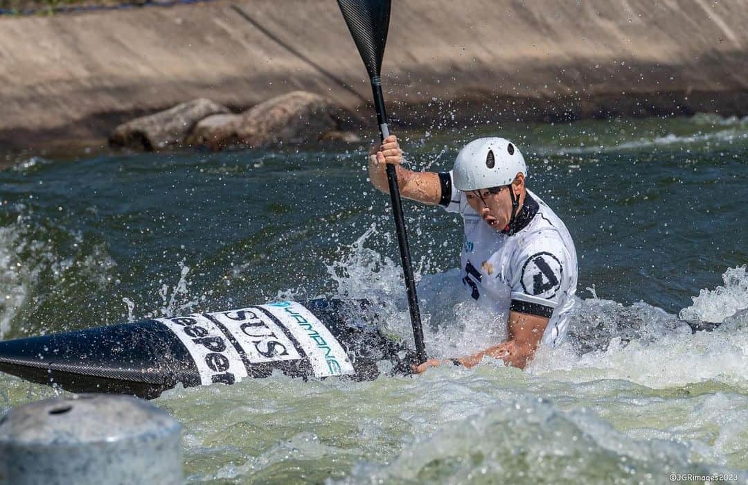 足立和也のインスタグラム：「気温38° 今年の初レースは熱かった。 予選・準決勝ともに2位通過し、決勝は8位で終えました。 シーズンに向け良い腕試しとなりました。  #ヤマネ鉄工建設 #SUS #keePer技研 #mooncraft」