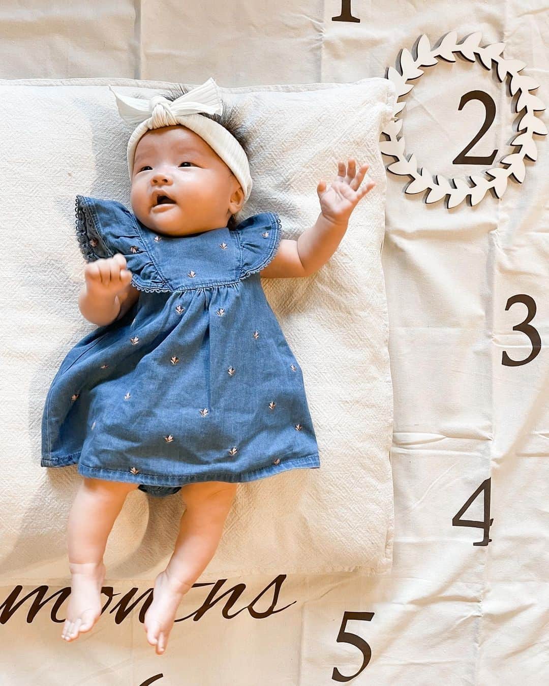 Rimiのインスタグラム：「娘が生まれて2ヶ月🤍 ほんとにあっという間の日々で、 上の子にまだまだ手がかかる分 少し手をかけてあげられてないのを 毎日ごめんねって言いながら起きた時に たくさん抱きしめて過ごしてます🤍  下の子の名前を聞かれることが増えたので 名前をお伝えします🤍 名前は怜杏（レア/Lea）ちゃんです🌷 もともと音からレアって名前が可愛いなと思ってて、その後予定日が12月20日で誕生花がカトレアで、さらにハワイ語の意味で幸福とか喜び、楽しみって意味もあって、素敵だなあと決めました☺️ NoaとLeaが幸せに元気に育ちますように🤍  #baby#babygirl#babyfashion#babyclothes#clothes#fashion#cordinate#family#familyphoto#photo#2month#赤ちゃん#男の子ベビー#女の子ベビー#女の子コーデ#男の子ママ#女の子ママ#兄妹#年子ママ#年子#2ヶ月成長記録#赤ちゃんのいる生活#親子コーデ#家族写真#家族の思い出」