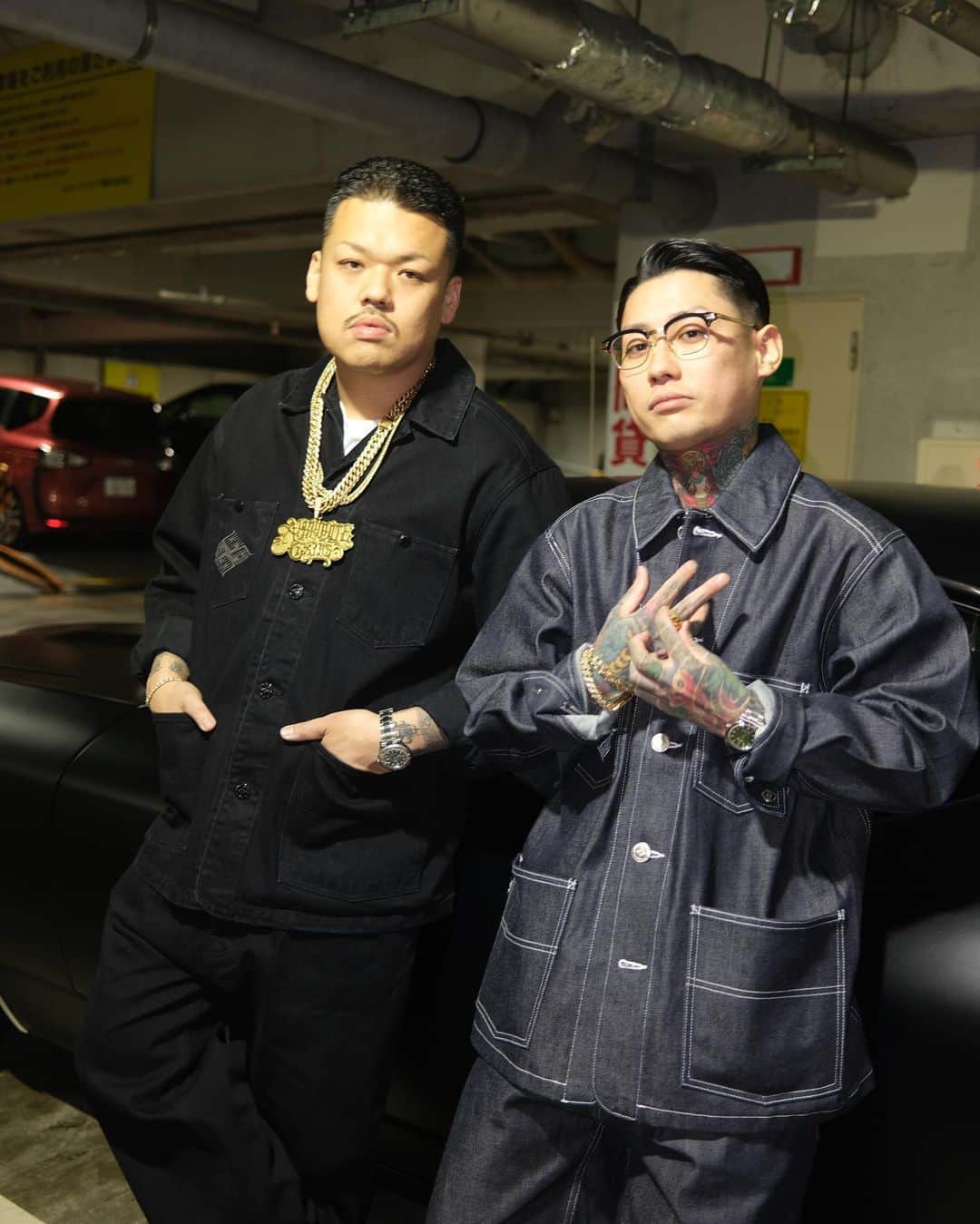 賽 a.k.a. BADSAIKUSHのインスタグラム：「兄弟 @aphroditegangstudio @budspoolallday」