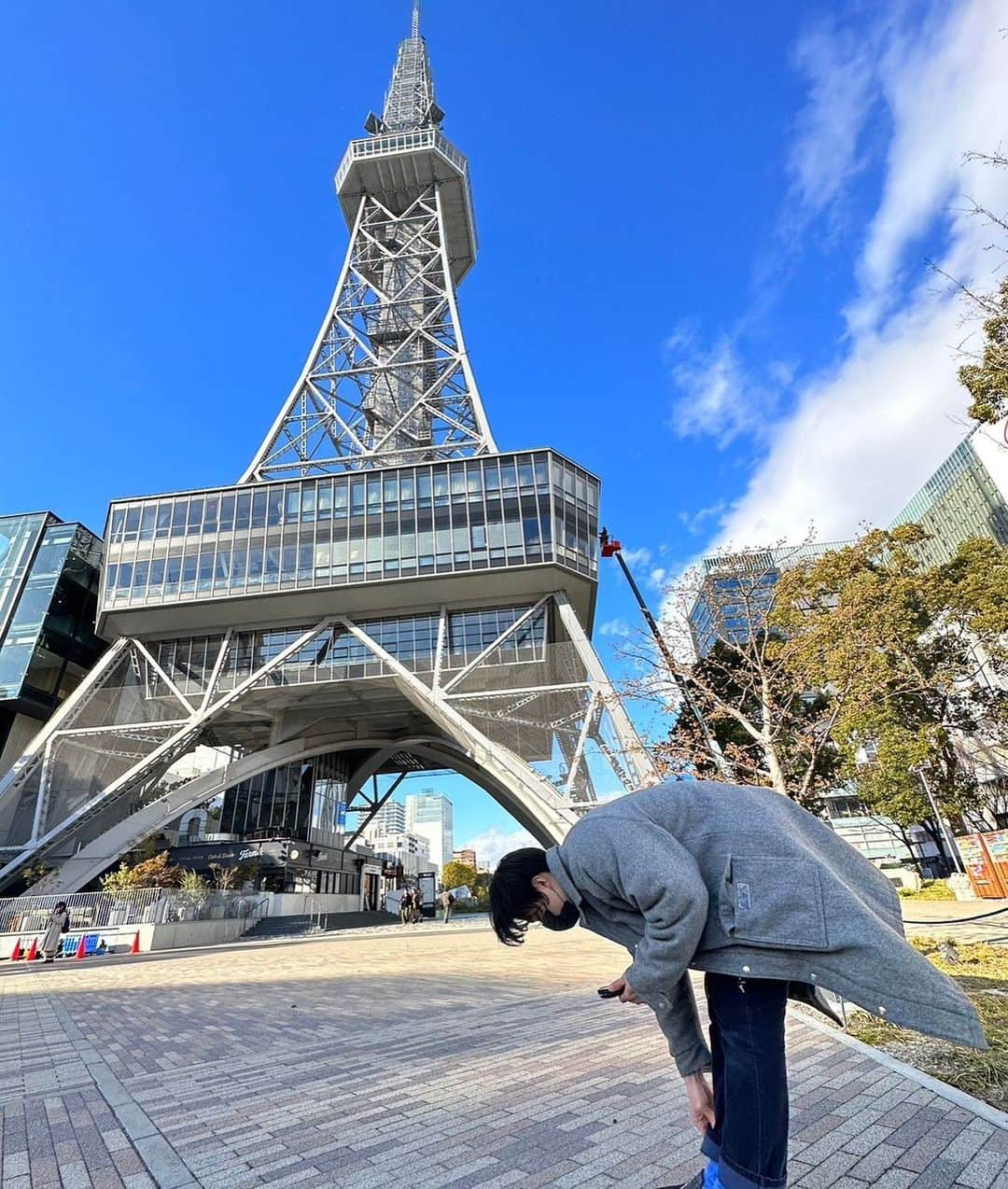 関田誠大さんのインスタグラム写真 - (関田誠大Instagram)「_ お辞儀してるみたいだけど、靴下がヨレヨレだっただけです😂  今日風強かったー🤧」2月20日 19時35分 - sekitamasahirophoto