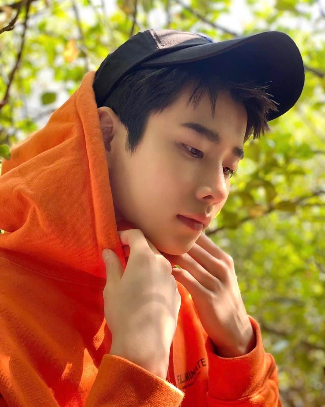 MJのインスタグラム：「🍊」
