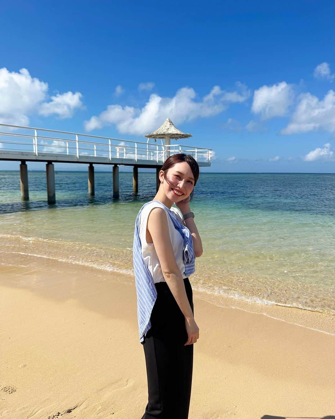 糸川菜央さんのインスタグラム写真 - (糸川菜央Instagram)「石垣島~🐚 2月なのにあったかすぎた＾＾  #石垣島 #海」2月20日 20時05分 - nao_itokawa