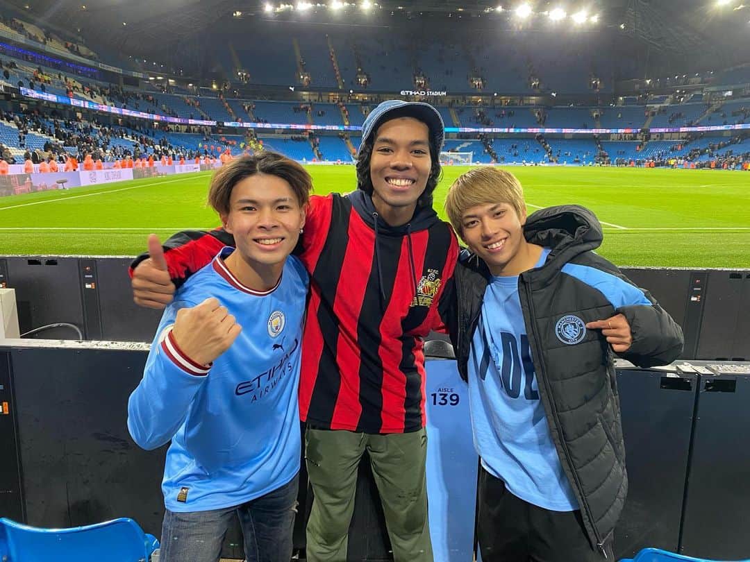 平野流佳のインスタグラム：「いつしかのManchester  @mancity」