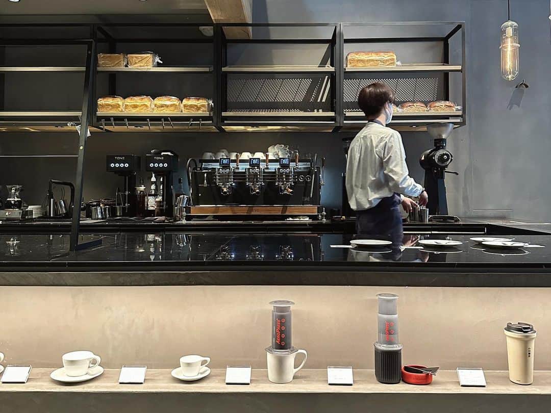 伊藤舞さんのインスタグラム写真 - (伊藤舞Instagram)「☕️ 行ってみたかったお店でモーニング。 . 九条ねぎとしらすの玉子サンドも コーヒーもとっても美味しかった。 . もちろんコーヒー豆も購入♡ . . #morning #kyoto #小川珈琲」2月20日 21時49分 - maiito_fbs