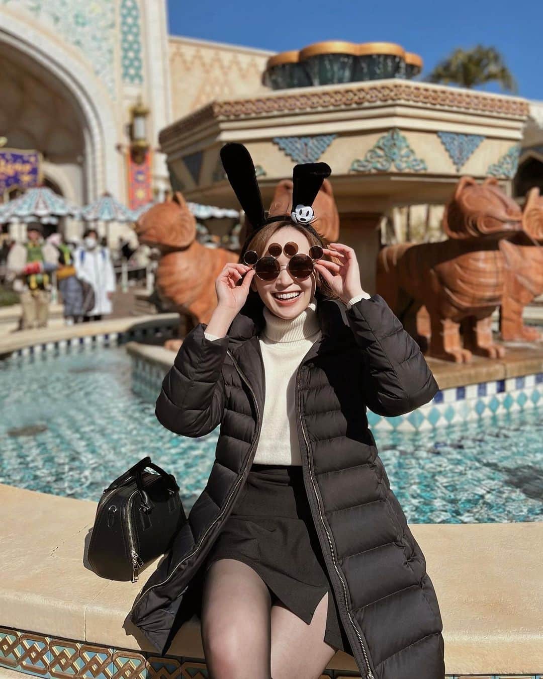 山田悠希のインスタグラム：「🐭🕶 * 20479歩歩いた日 * #TDS#ディズニーシー」
