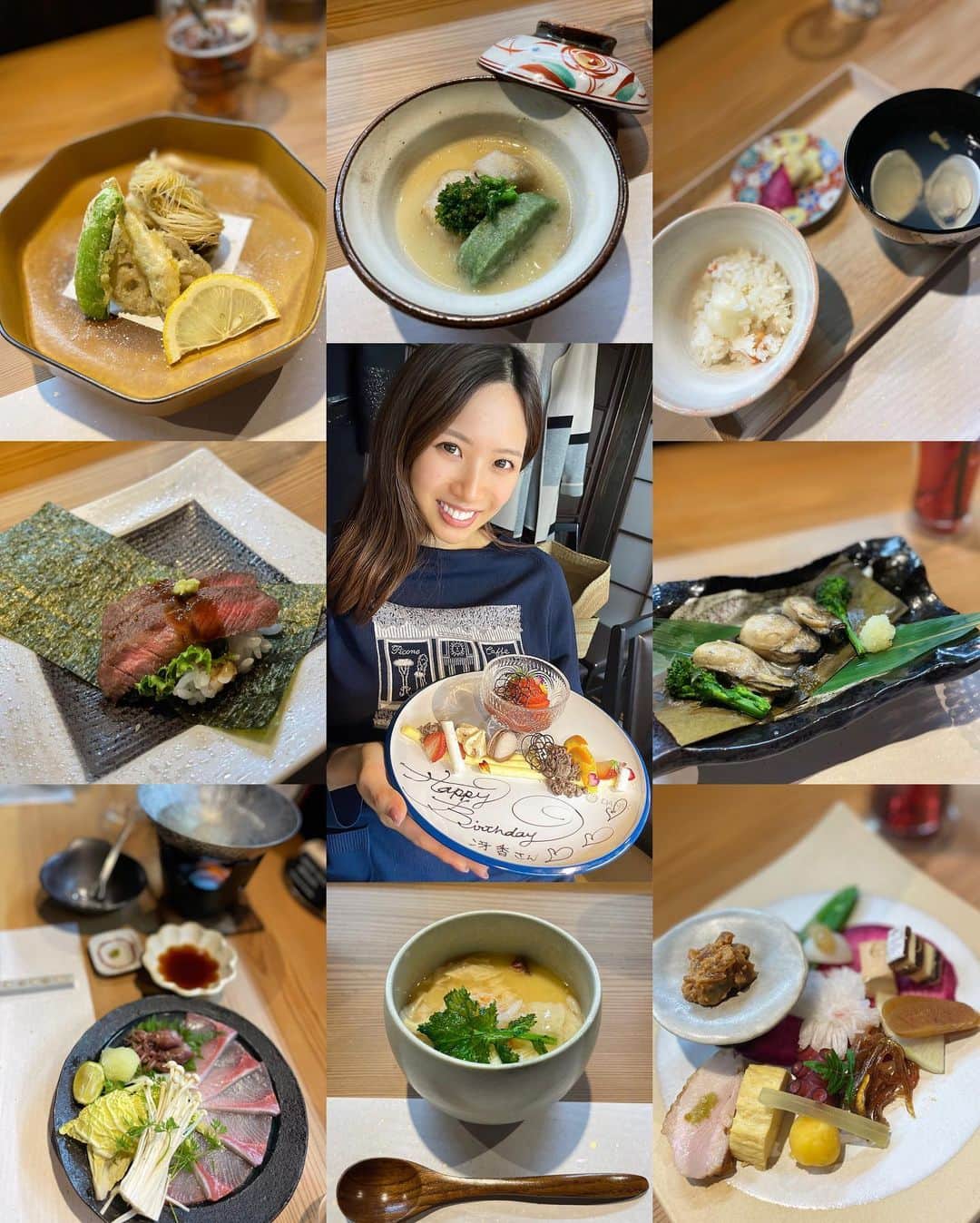 SAEKAのインスタグラム：「沢山のメッセージ ありがとうございました💓  お誕生日当日は実家の近くの大好きなお店 @nagiha_shokudou2020 さんで 家族にお祝いしてもらいました🥰  いつも素敵すぎるお弁当に いつ行っても丁寧で目で見ても美味しい 美しいお料理の数々とご夫婦の温かい愛✨✨✨  お誕生日めちゃくちゃ幸せでした🤍 皆様31歳のさえかもよろしくです😍  #happybirthdaytome #happybirthday #31歳 #happygirl」
