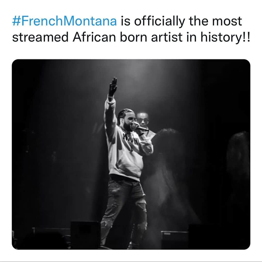 フレンチ・モンタナのインスタグラム：「🇲🇦That lil immigrant boy had faith ! Thank you to all my fans love y’all ( DOCUMENTARY COMING SOON )….. let’s make more history … a GOAL without a plan is a wish 🇲🇦🇲🇦」