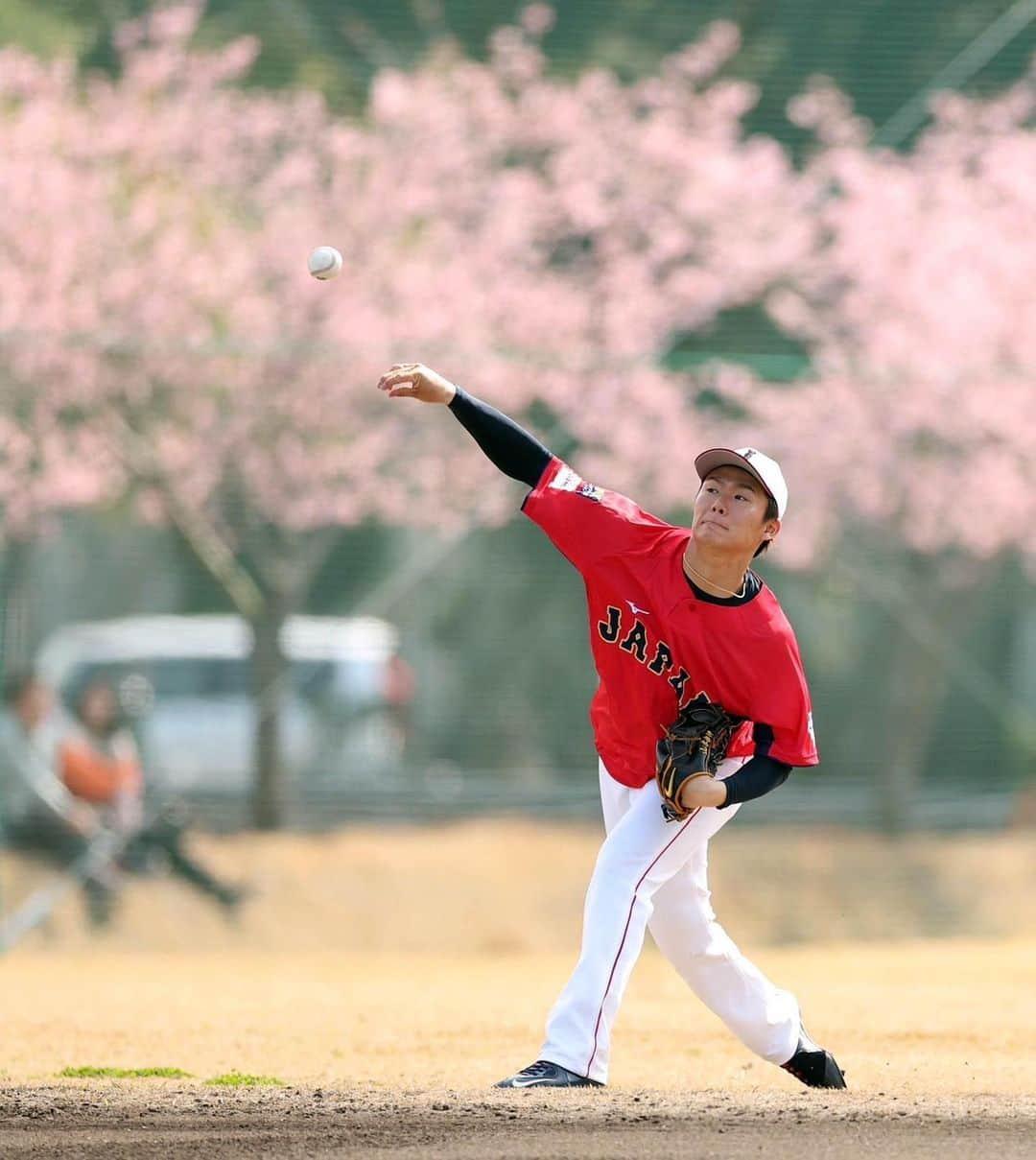 山本由伸さんのインスタグラム写真 - (山本由伸Instagram)「🇯🇵🔥 #WBC #侍ジャパン」2月21日 18時18分 - yoshinobu__yamamoto