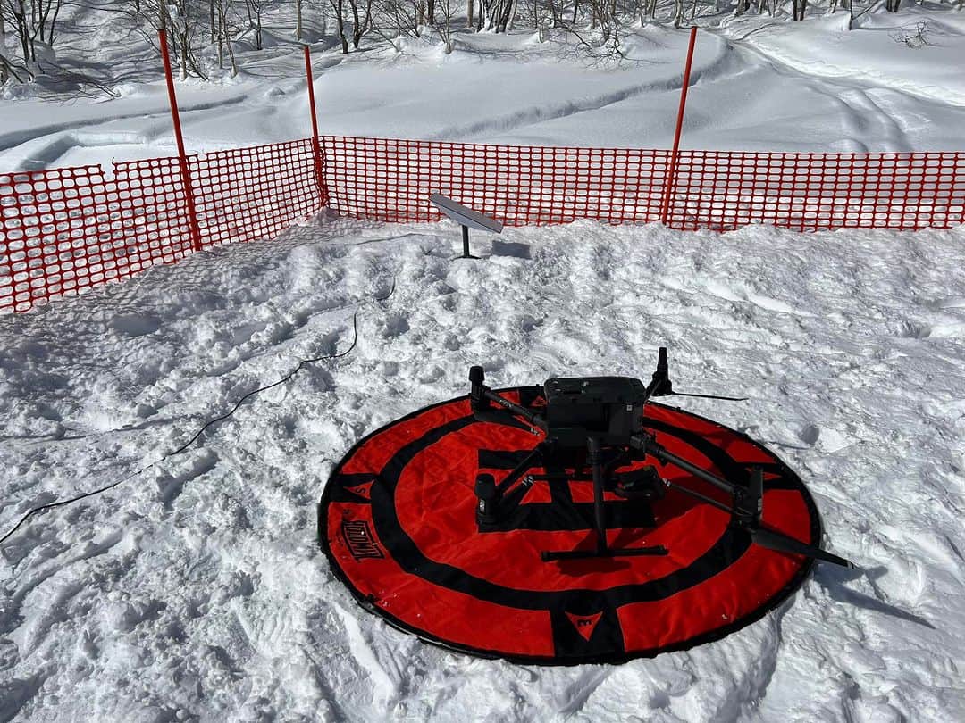 野口克也のインスタグラム：「雪山からの配信終了」