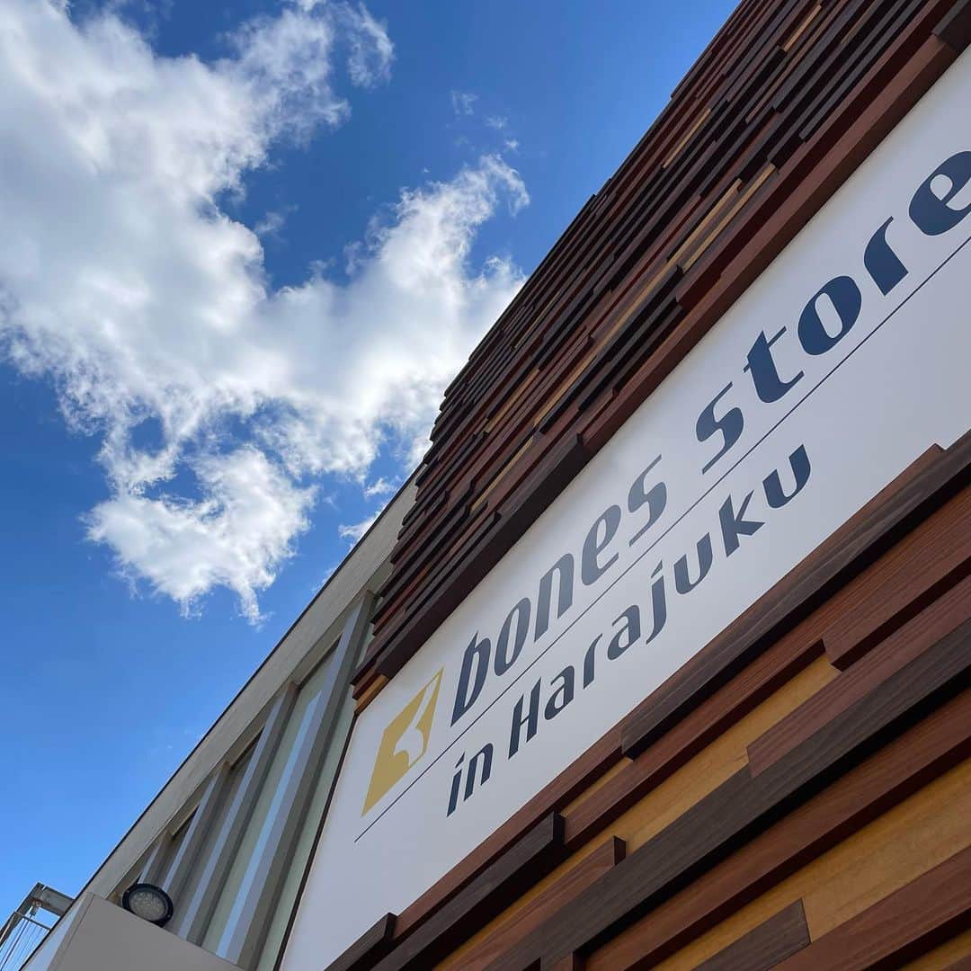 小森高博のインスタグラム：「bones store in Harajuku」