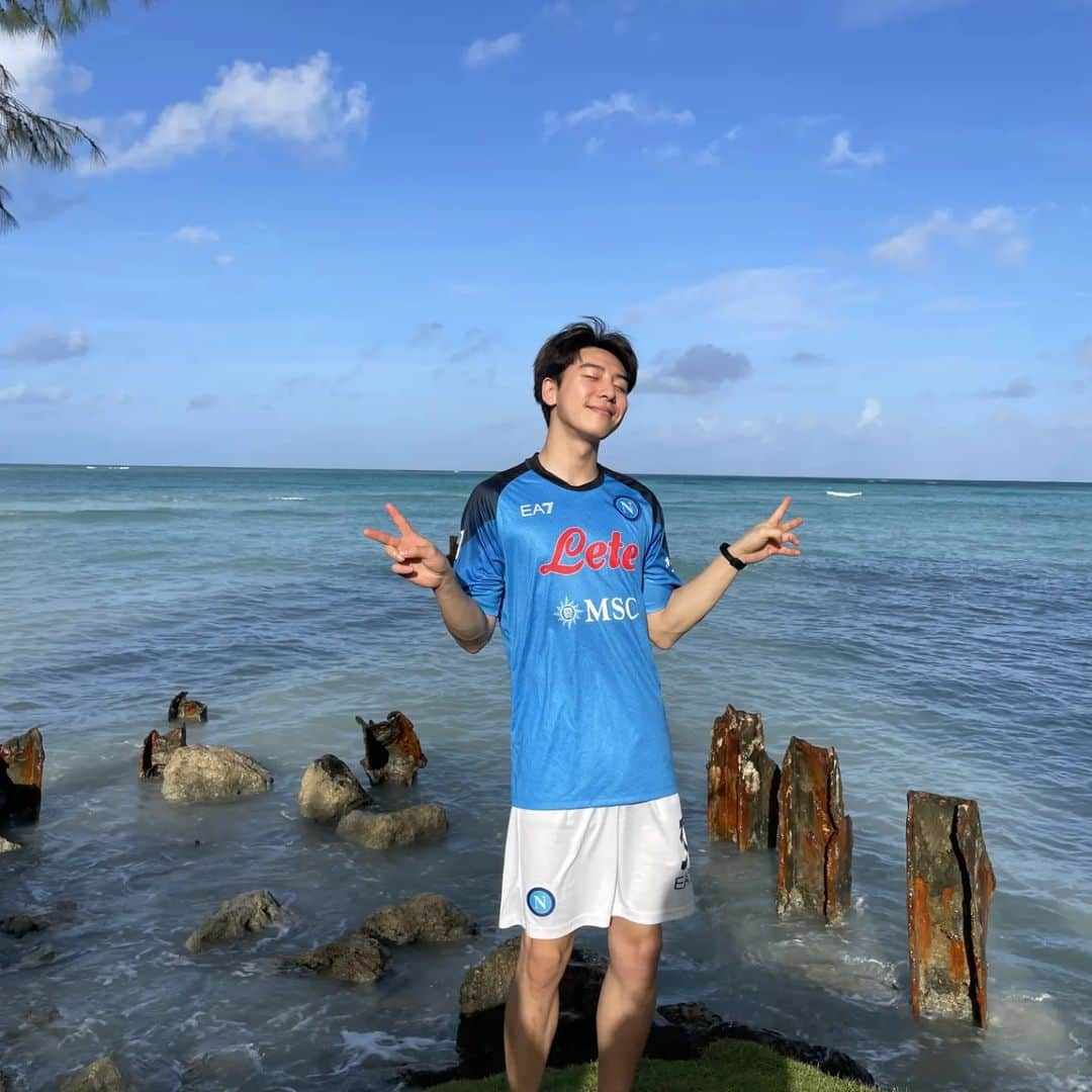 ハイトップさんのインスタグラム写真 - (ハイトップInstagram)「Forza Napoli in Saipan hayyat regeny #forzanapolisempre」2月21日 14時44分 - limht0319