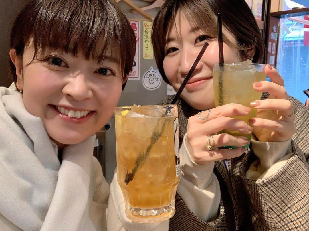 常盤よしこのインスタグラム：「ちょっと前に❤️ 名古屋に行ってきました❤️ 最高に幸せでした❤️ 弾丸だけど名古屋グルメも堪能♫  #名古屋#名古屋グルメ#ひつまぶし#やきとん#立呑み#名古屋旅行#たのしかった#味噌カツ食べ損ねた」