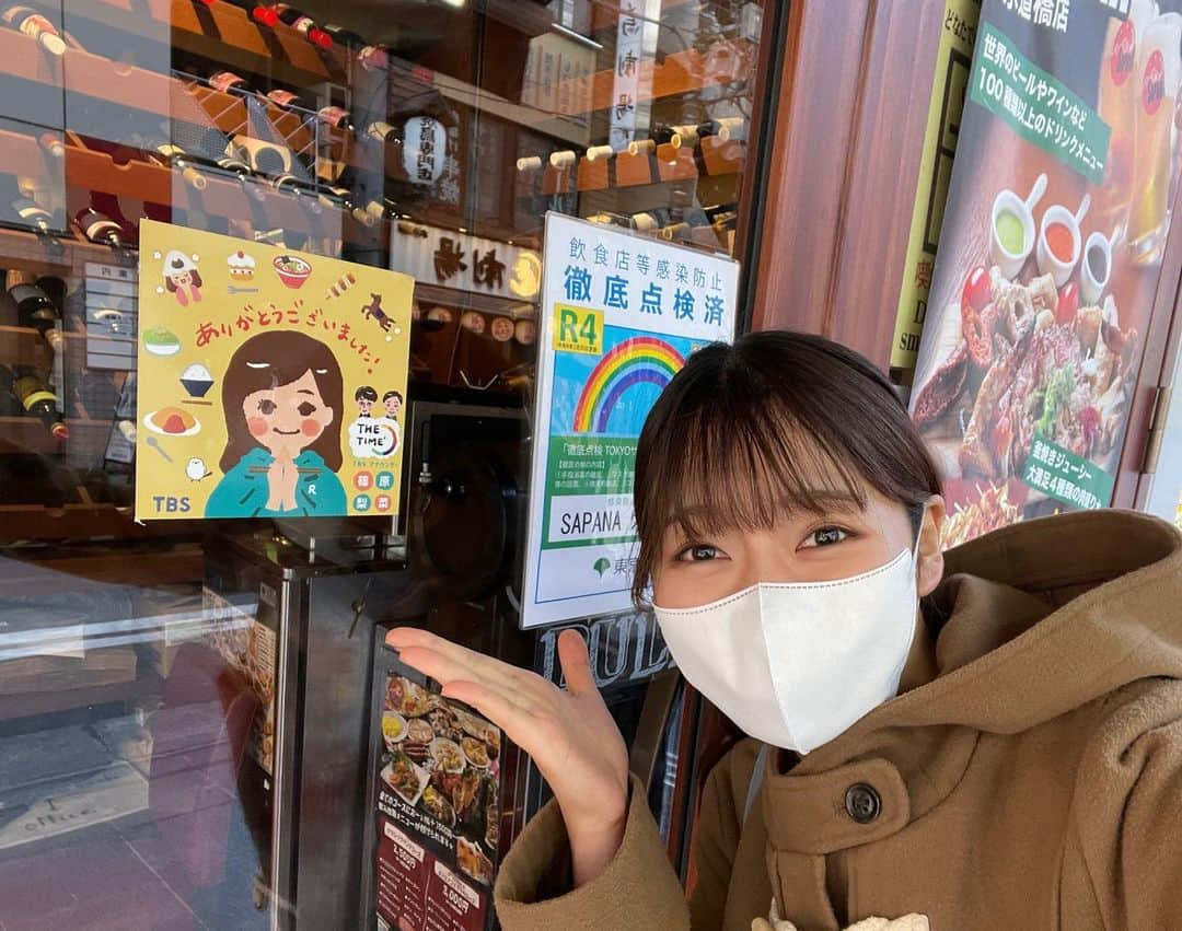 山下佳織さんのインスタグラム写真 - (山下佳織Instagram)「発見👀✨  お店の中にも篠原さん☺️！  #しのりなステッカー #thetime_tbs」2月21日 18時04分 - yama0130kaori