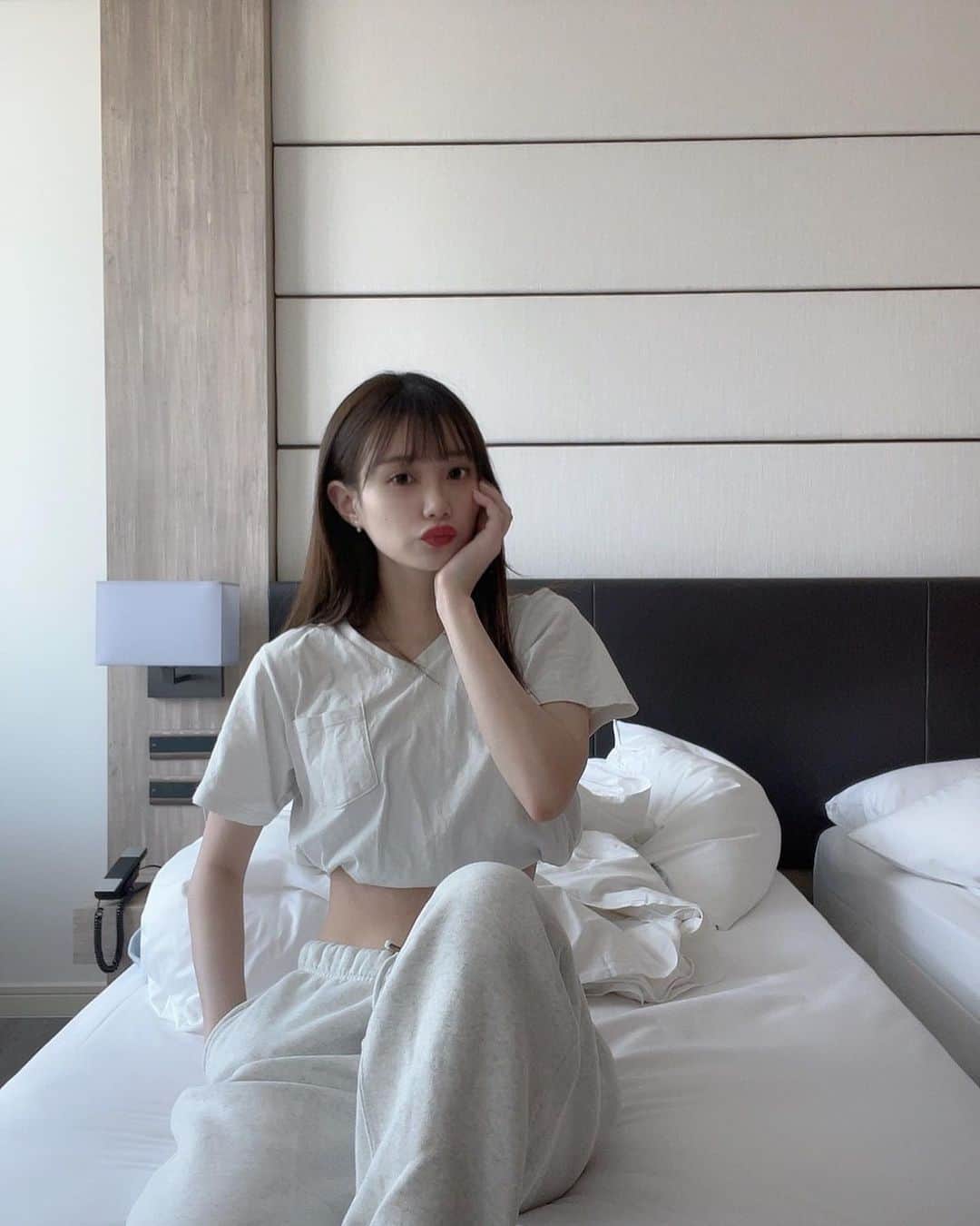 中野妃菜のインスタグラム：「タイのホテル🇹🇭🤎」
