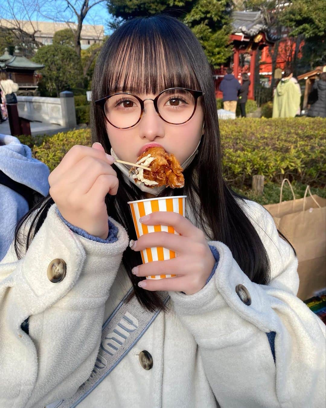 のインスタグラム：「浅草食べ歩き！」