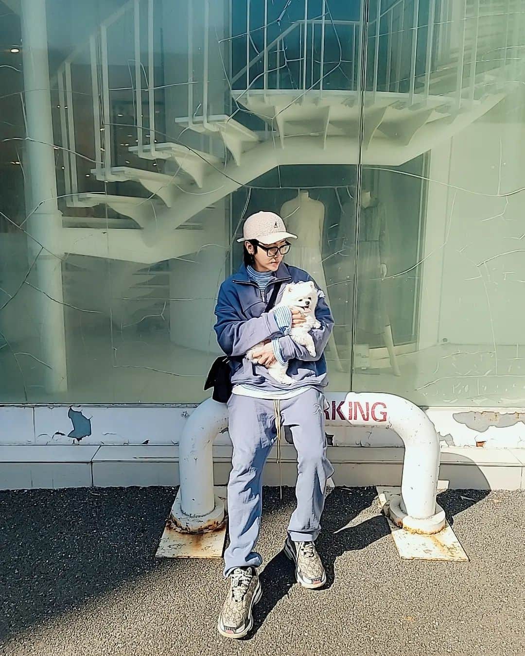 ユナクさんのインスタグラム写真 - (ユナクInstagram)「오랜만에 하피랑~~ 久しぶり〜韓国、、⁡ ⁡久しぶり〜ハッピー😆」2月21日 21時40分 - unagi1202