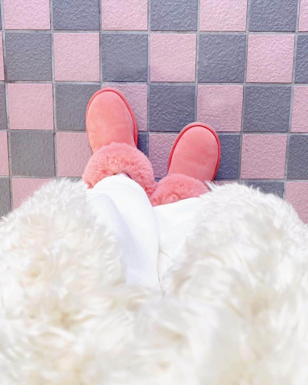 濱内奈々子さんのインスタグラム写真 - (濱内奈々子Instagram)「最近の足元👢毎日もこもこ🐏🧸🐻‍❄️🐻 #shoesoftheday #fluffyshoes #nanakoootd」2月21日 22時15分 - nanako_hamauchi