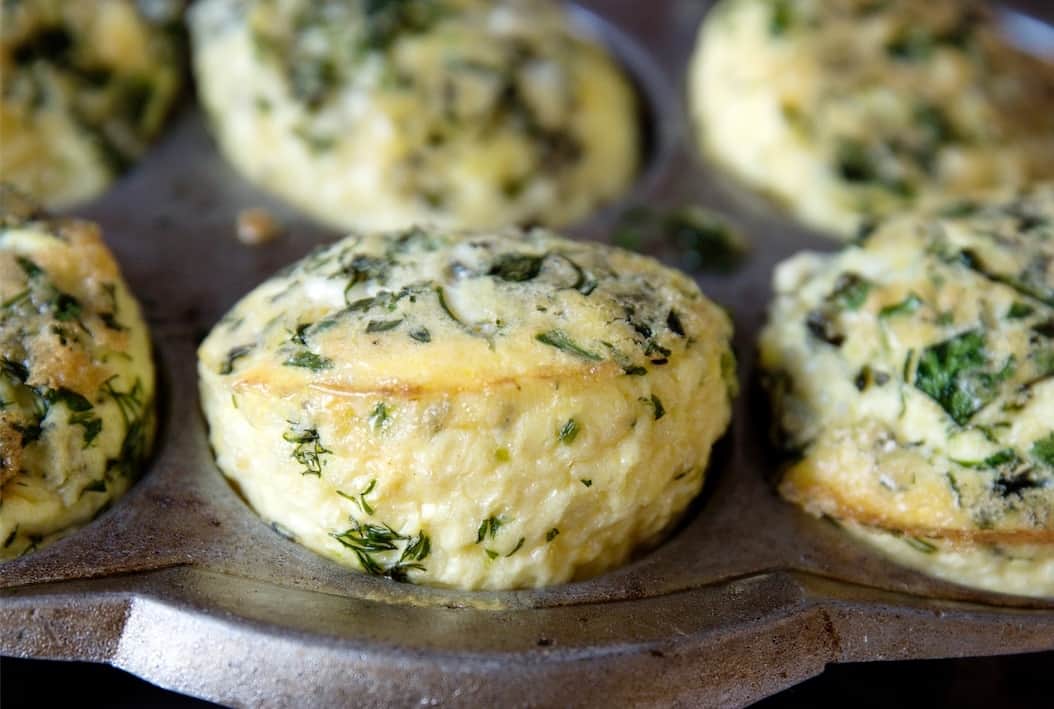 Food Republicさんのインスタグラム写真 - (Food RepublicInstagram)「Good morning. Time to make herby egg and blue cheese soufflés. Link in Bio.」2月21日 22時30分 - foodrepublic
