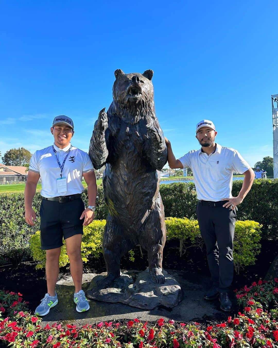 小平智のインスタグラム：「Honda Classic⛳️🏌️‍♂️ 15番16番17番ホールを攻略する😤👍今週も頑張ります😊 #PGATOUR #HONDA #HONDACLASSIC #GOLF #ゴルフ #試合 #アメリカ #池田洋介 キャディー #小平智」