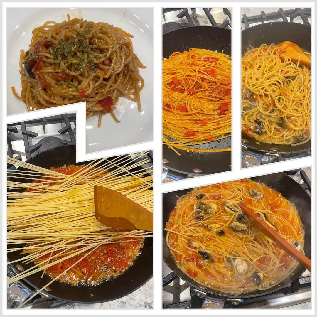 安田秀一さんのインスタグラム写真 - (安田秀一Instagram)「ネット料理家のなかで話題の  「暗殺者のパスタ」  を作ってみました。  料理って楽しい😁  #暗殺者のパスタ」2月22日 2時22分 - yasudashuichi_dome