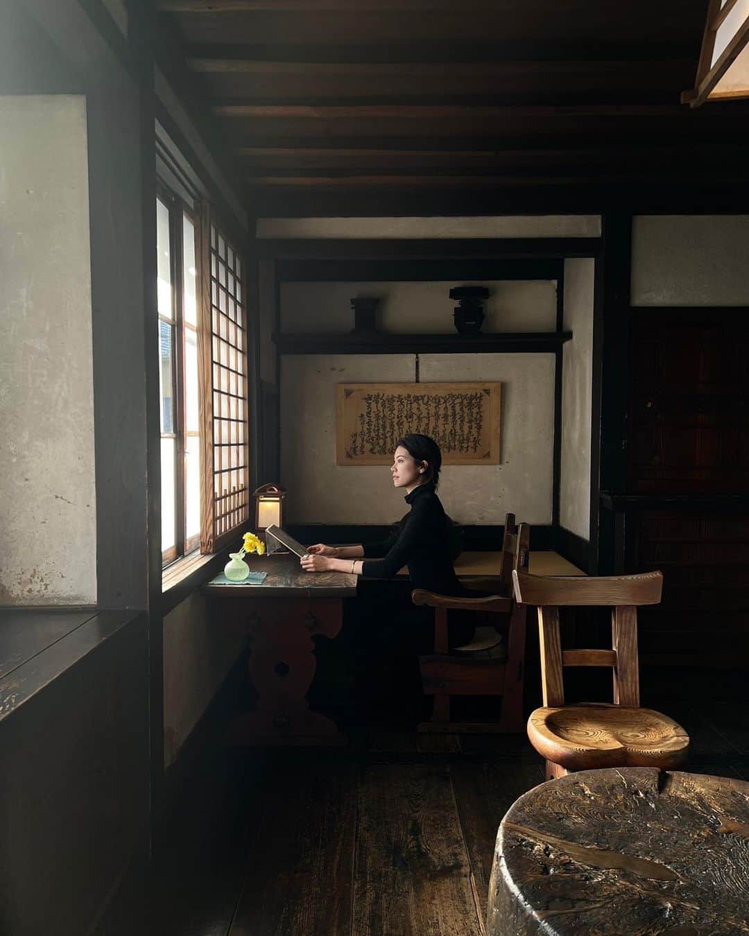 森星さんのインスタグラム写真 - (森星Instagram)「mood. Special thanks to my Kyoto sensei @yoshie.816 , Japanese contemporary calligraphy artist @daichiro_ & Mingei Artist @kawaikobo」2月22日 13時06分 - hikari