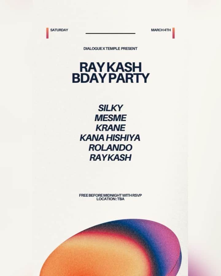KanaKatanaのインスタグラム：「Celebrating my day 1 bestie @_ray_kash bday with these fire LA lineups! 🍕 Another year, another slice 🍕 3/4 Saturday it’s going down 🔥」
