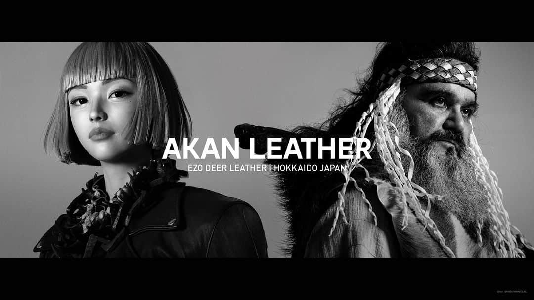 山本寛斎さんのインスタグラム写真 - (山本寛斎Instagram)「北海道阿寒湖発のブランド『AKAN LEATHER』のキービジュアルをクリエイティブディレクションいたしました。 「世界に通じるブランドを北海道阿寒から発信する」という命題のもと、モデルには、アイヌアーティストの秋辺日出男さんと、地球と動物をこよなく愛し、世界で活躍しているアジア初のバーチャルヒューマンのimmaさんにご参加いただきました。  Kansai Yamamoto Inc. was in charge of the creative direction for the hero image of “AKAN LEATHER”, brand from Lake Akan, Hokkaido in Japan.  For the purpose of “To deliver a world-class brand from Akan, Hokkaido”, the models were Hideo Akibe, an Ainu artist, and imma, the first Asian virtual human, who loves the earth and animals, is active in the world.   https://akanleather.com  @akanleather_yuk　 @imma.gram  Creative Direction: 高谷健太 @i_am_kenchang Creative Direction: Wataru Matsumoto さん Art Direction：服部浩臣さん Photograph: Hiro Kimuraさん @hirokimura_ Hair and Make-up: 冨沢ノボルさん @noboruok Copy writing: 石井つよシさん @qodoqu.jp Accessory: Whereverさん @wherever_naturelover and Awwの皆さま  #akanleather #阿寒レザー #leather #akan #阿寒 #hokkaido #北海道 #fashion #ファッション #creativedirection #kansaiyamamoto」2月22日 11時27分 - kansai_yamamoto_official