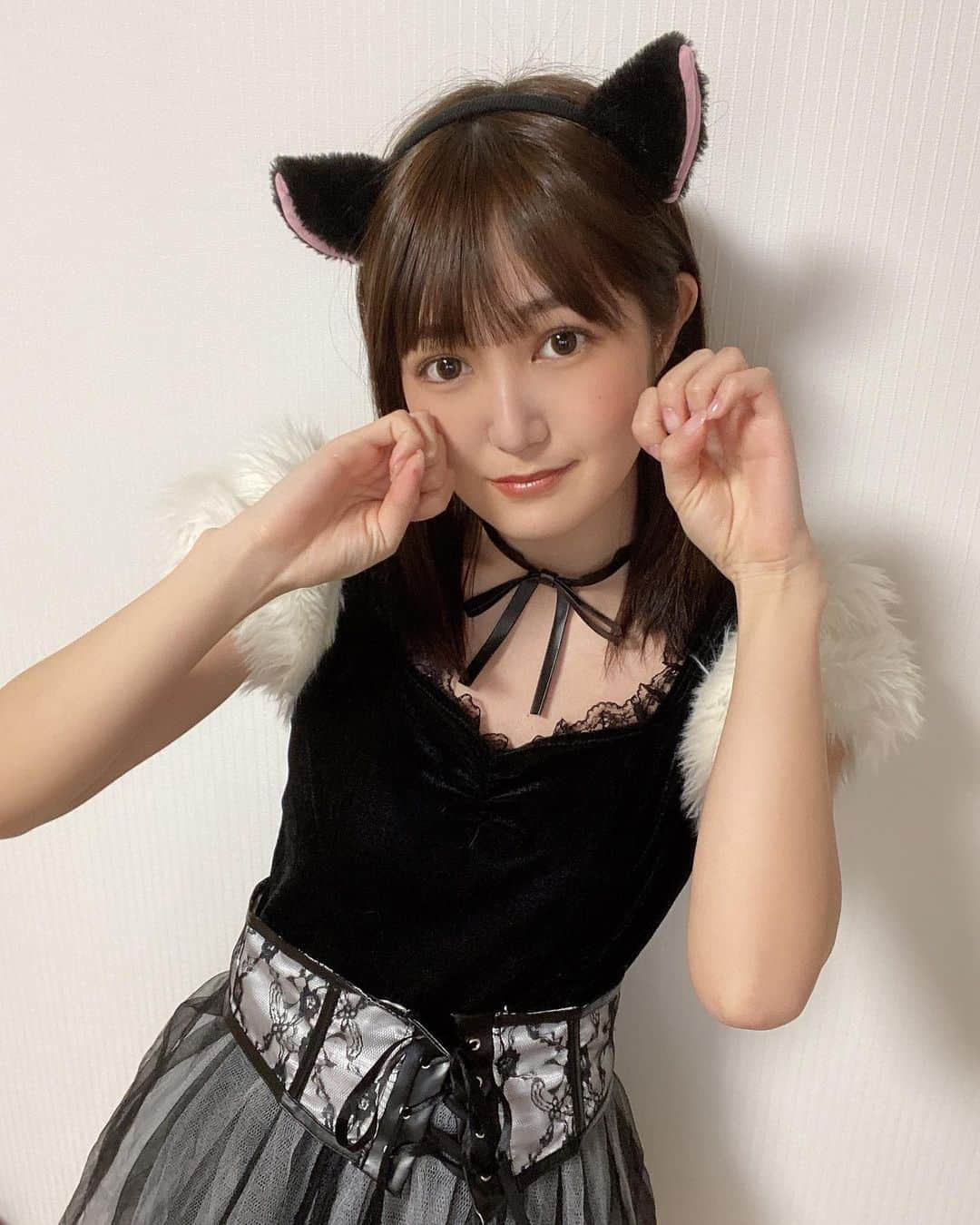 井川なつさんのインスタグラム写真 - (井川なつInstagram)「猫しか勝たん！ • • #猫の日 #猫 #猫コスプレ #猫耳 #黒猫 #コスプレ #コスプレ女子 #cosplay #cosplaygirl #アイドル #idol #ねこ好き」2月22日 22時09分 - igawanatsu