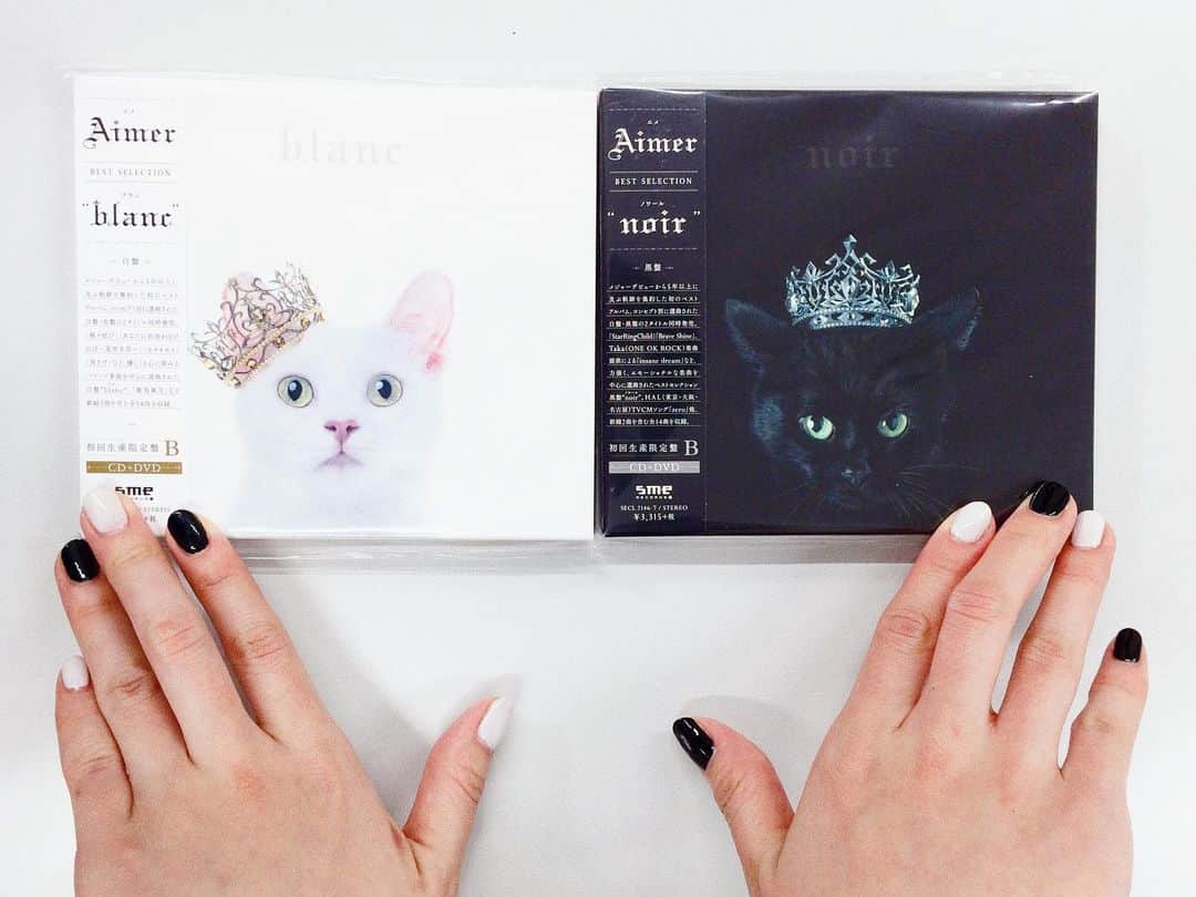 Aimerのインスタグラム：「⚯̫  猫の日に聴いてほしいアルバムᓚᘏᗢ と、当時の舞台裏!」