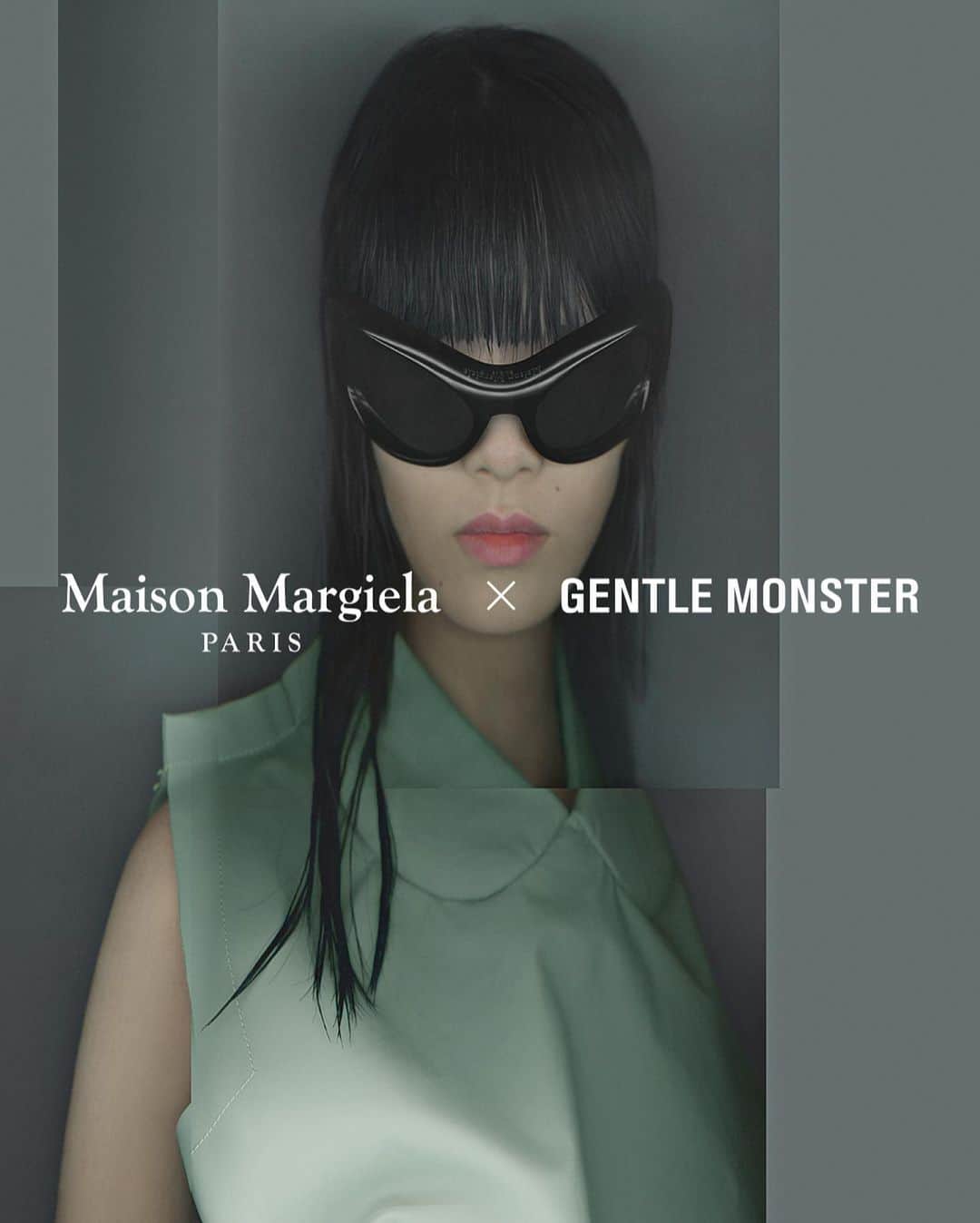 GENTLE MONSTERさんのインスタグラム写真 - (GENTLE MONSTERInstagram)「Maison Margiela × Gentle Monster ⁣ ⁣ The four stitch details are relentlessly threaded on the side of the black acetate frames embodying the uncompromised value of creativity and self-expression of the two brands. ⁣ ⁣ Register for the early notification via link in bio to shop the Maison Margiela × Gentle Monster eyewear collection of the⁣ global launch on February 28th.⁣⁣⁣ ⁣⁣ #MaisonMargielaxGentleMonster⁣⁣ #GentleMonster」2月22日 18時03分 - gentlemonster
