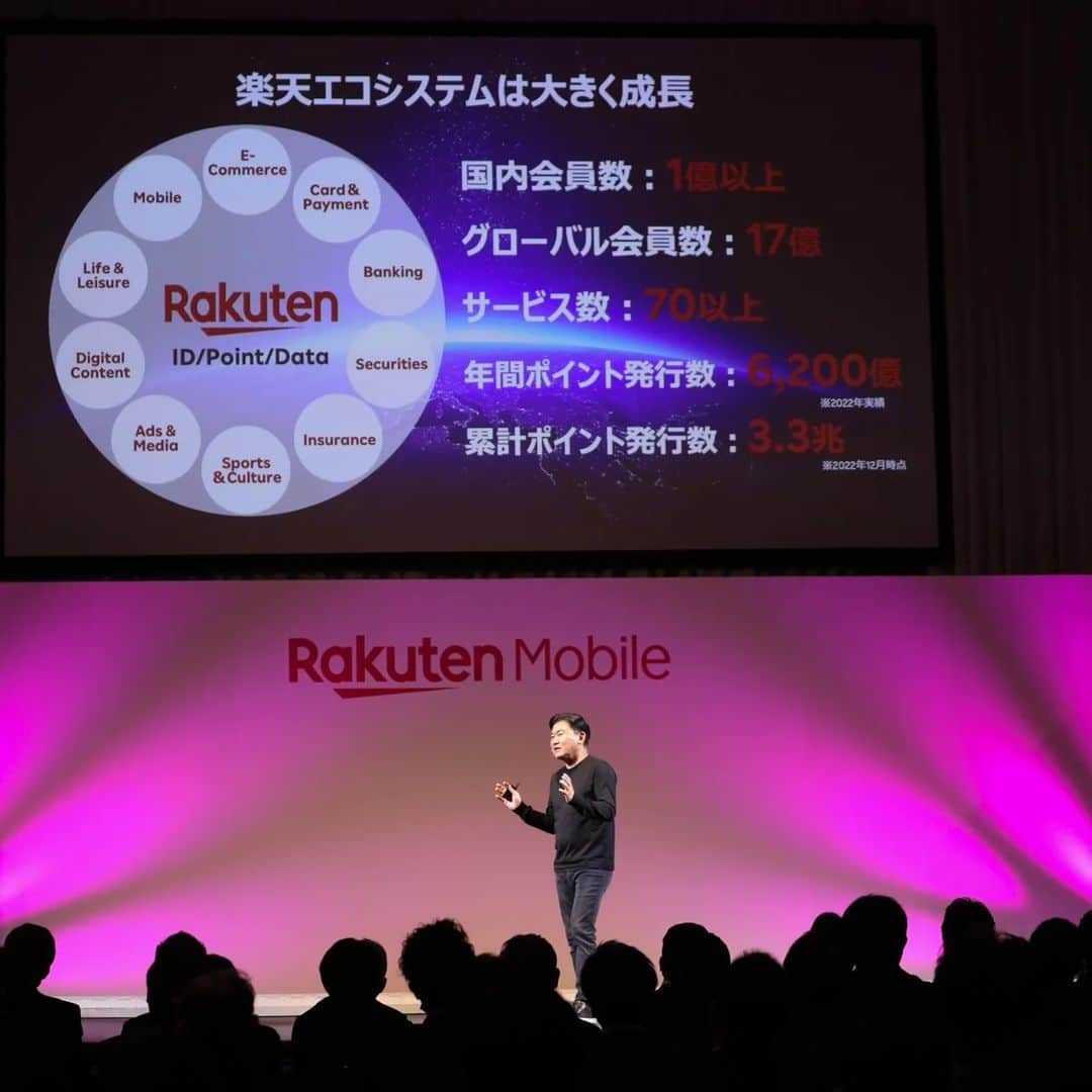 三木谷浩史さんのインスタグラム写真 - (三木谷浩史Instagram)「Rakuten Mobile Partner's Conference」2月22日 18時25分 - hiroshi.mikitani