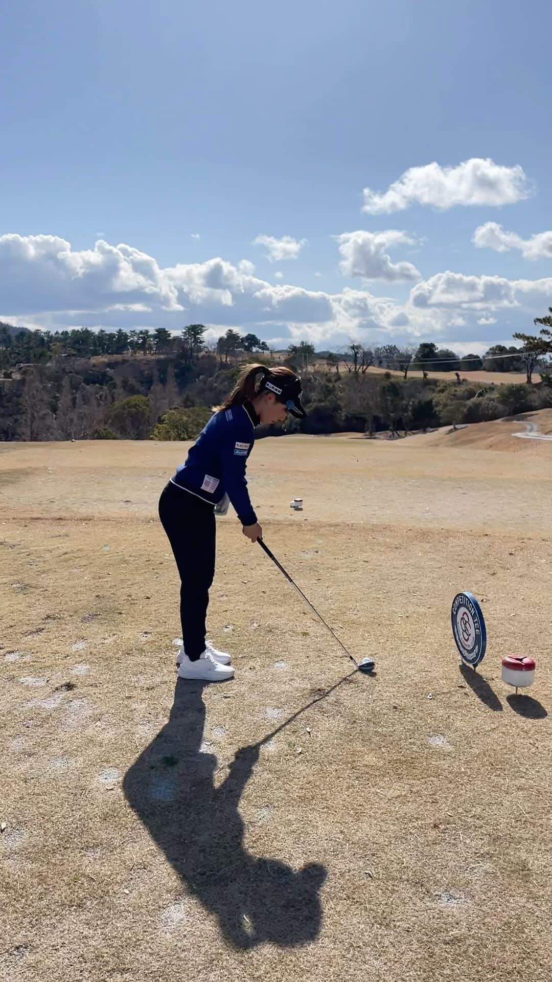 木村彩子のインスタグラム：「. なんか走った？？🏃🏻‍♀️🏃🏻‍♀️ . #6i #callaway  #pumagolf #kasco #志度カントリークラブ」