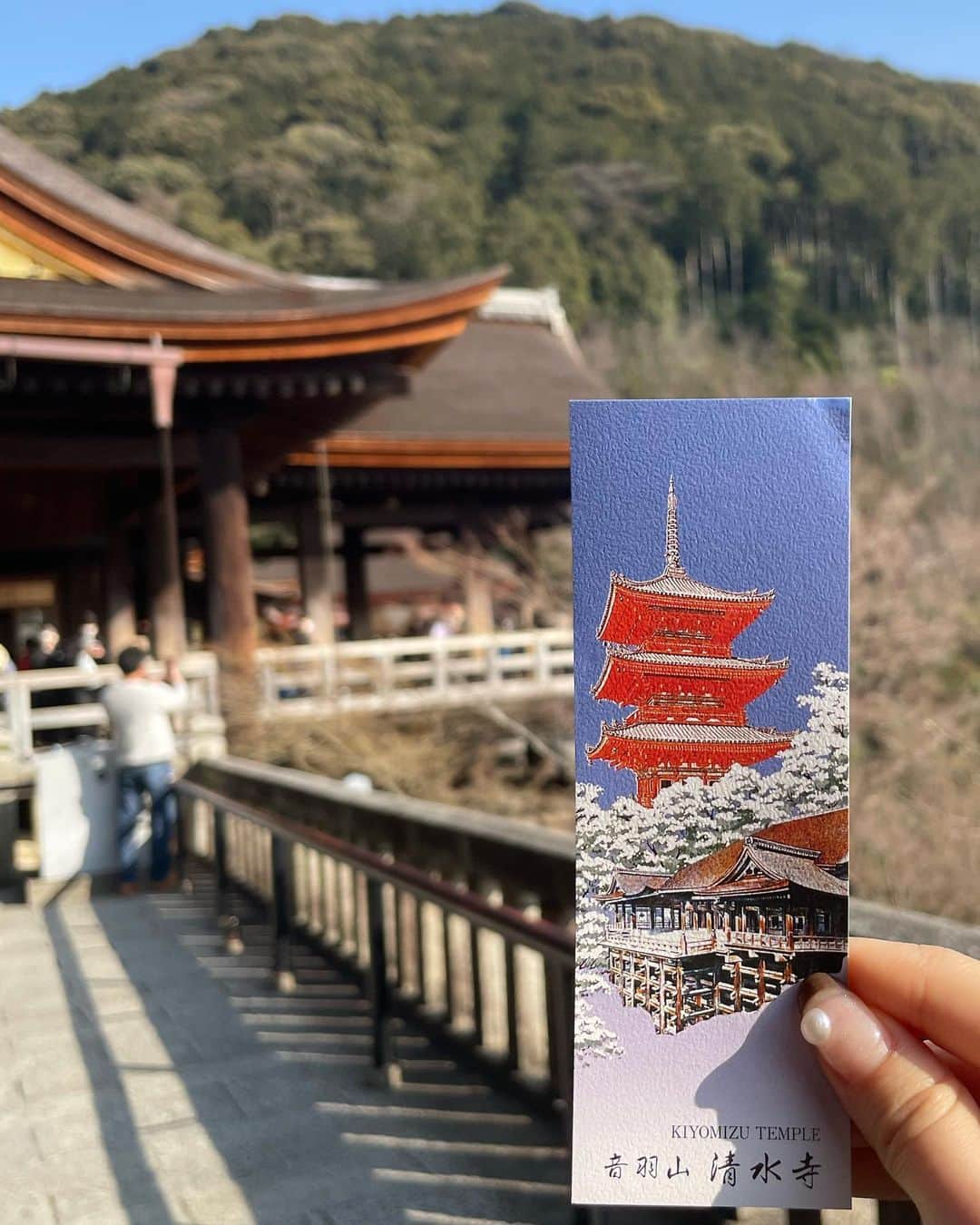 伊藤小春さんのインスタグラム写真 - (伊藤小春Instagram)「家族でドライブしながら京都に🍵🍃 ⁡ 高1の遠足ぶりの京都、とっても楽しかったです！ ⁡ ⁡ ⁡ ⁡ #京都#kyto#清水寺」2月22日 22時05分 - koharu_ito_