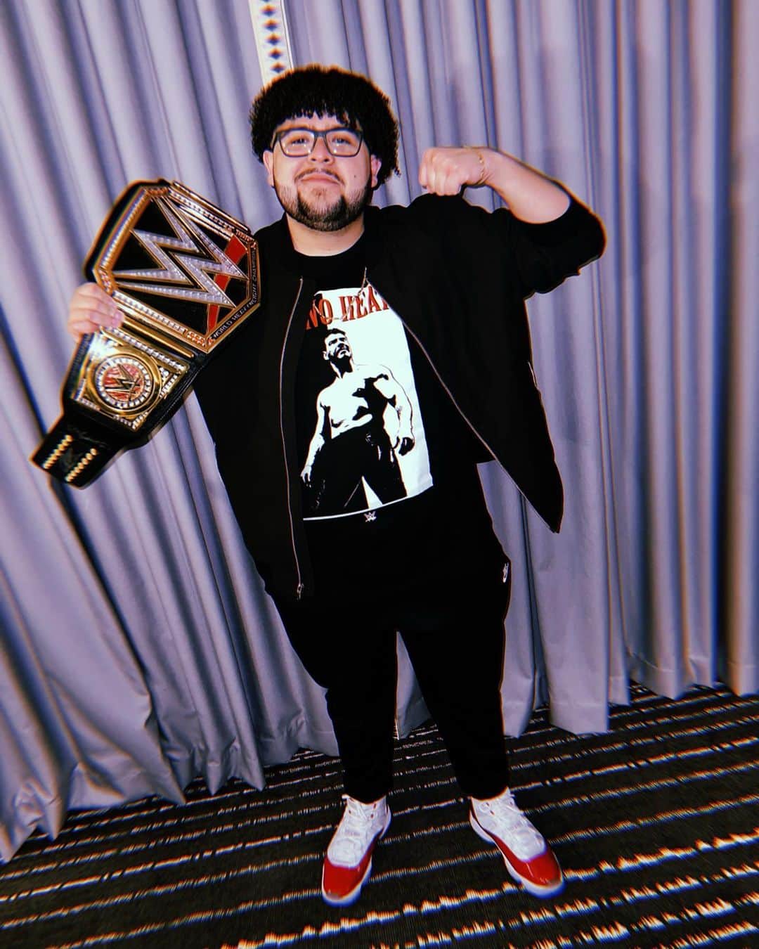 リコ・ロドリゲスのインスタグラム：「Latino Heat takes on the Rumble 😏🔥」