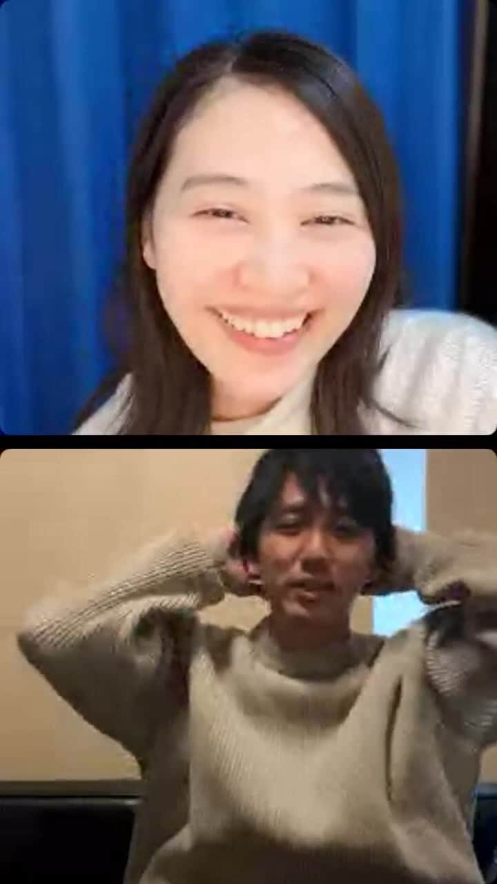 前田友香のインスタグラム：「@ma.co.jp も私も電波悪くてごめんなさい🙇‍♀️笑」