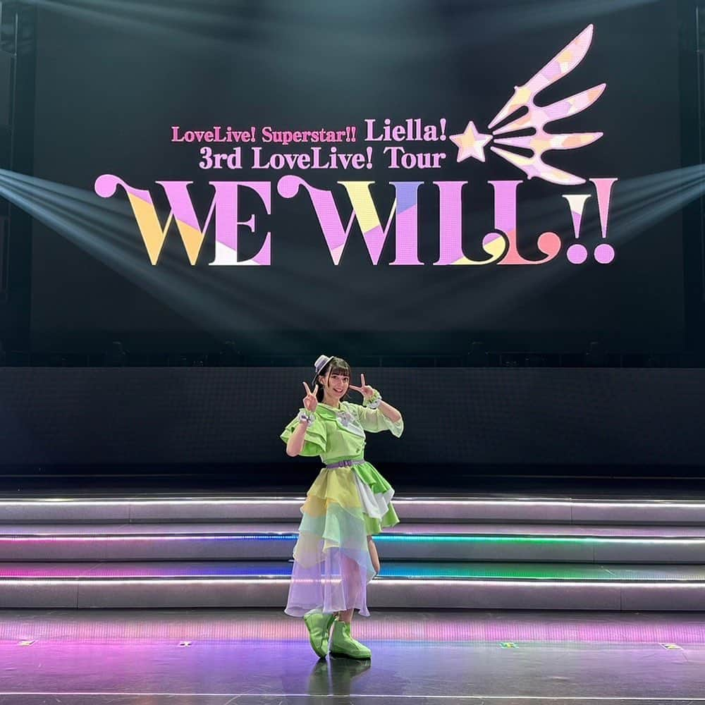 ペイトン尚未さんのインスタグラム写真 - (ペイトン尚未Instagram)「🤟 ・ 東京公演ありがとうございました💫 #lovelive #Liella」1月29日 23時11分 - _naomi_payton_