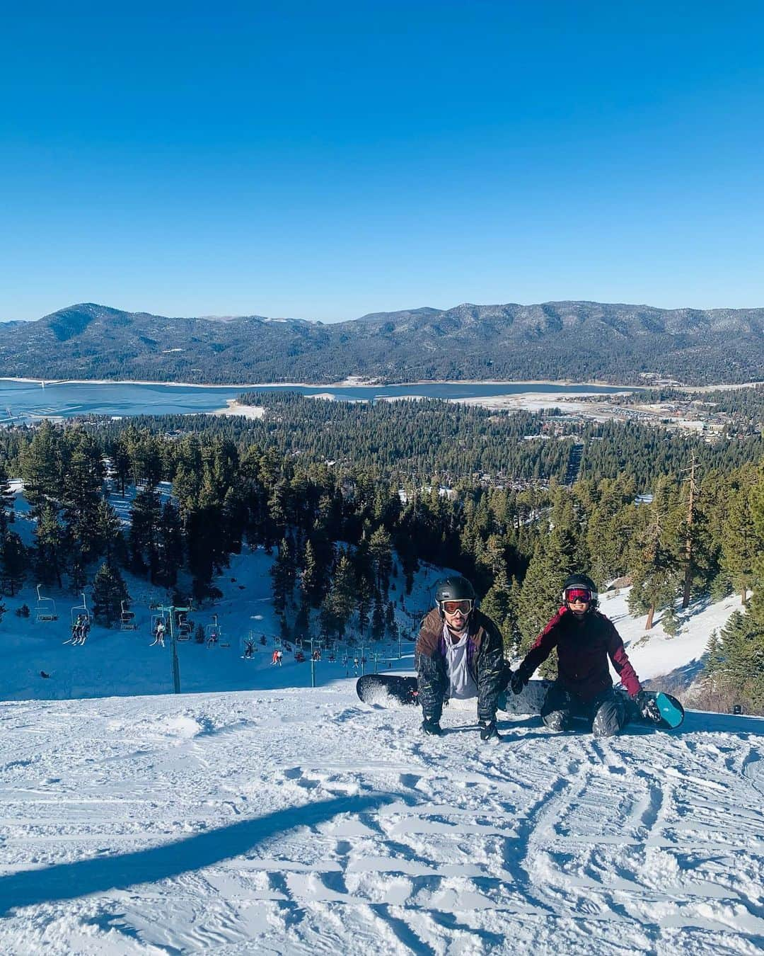 ジェシカ・カラランさんのインスタグラム写真 - (ジェシカ・カラランInstagram)「living life one run at a time 🏂❄️」1月30日 8時21分 - jessicacalalang