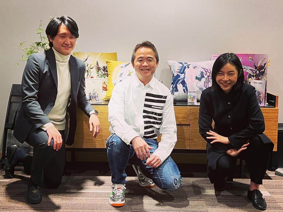 増田順一のインスタグラム：「(昨日の続き)ポケモンオーケストラの指揮者Solさん(右)と編曲者Jaeminさんと共に！ 素晴らしい演奏、編曲、パワフルな指揮で本当に素晴らしかったです！感謝！ #Pokemon #韓国 #ポケモンオーケストラ  #ポケモン #BDSP #アルセウス」