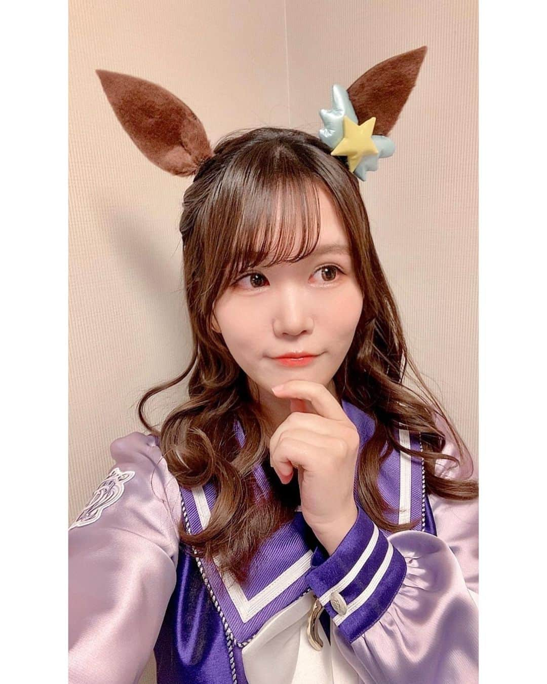 田中あいみのインスタグラム：「ʚ✩ɞ #ウマ娘 #ゲームウマ娘 #ぱかライブTV #ビコーペガサス #田中あいみ」